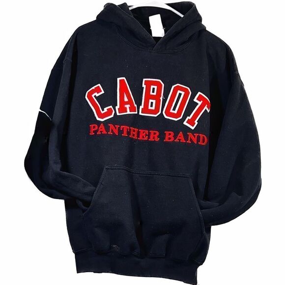 Cabot Panther Band pullover hoodie Long-sleeve heavy Size Adult Large - Picture 1 of 9